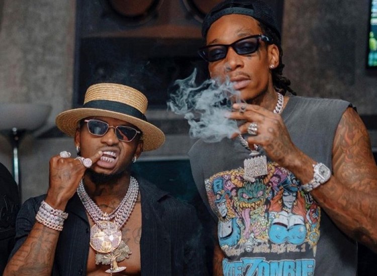 Biravugwa ko Diamond Platnumz ashobora gukorana indirimbo na Wiz Khalifa