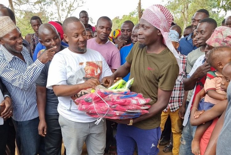 Hamisi Taletale umujyanama wa Diamond Platnumz yatangiye gushyira mu bikorwa ibyo yemereye abaturage