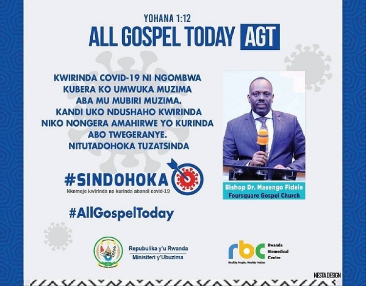 Abagize ihuriro rya All Gospel Today (AGT) binjiye mu bukangurambaga bwo kurwanya Coronavirus