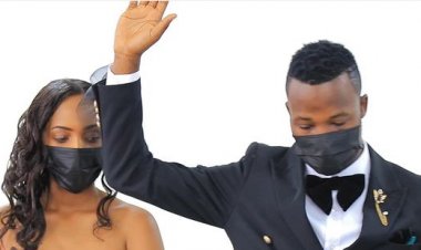 Byiringiro Lague yasezeranye  na Uwase Kelia