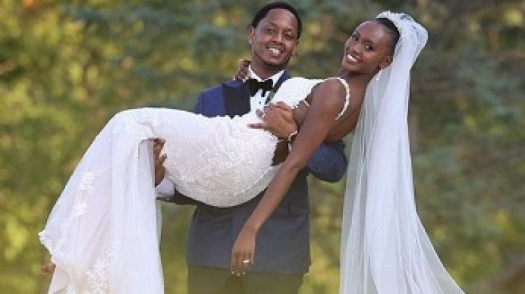 Miss Rwanda 2009 Bahati Grace yasezeranye na Pacifique Murekezi 