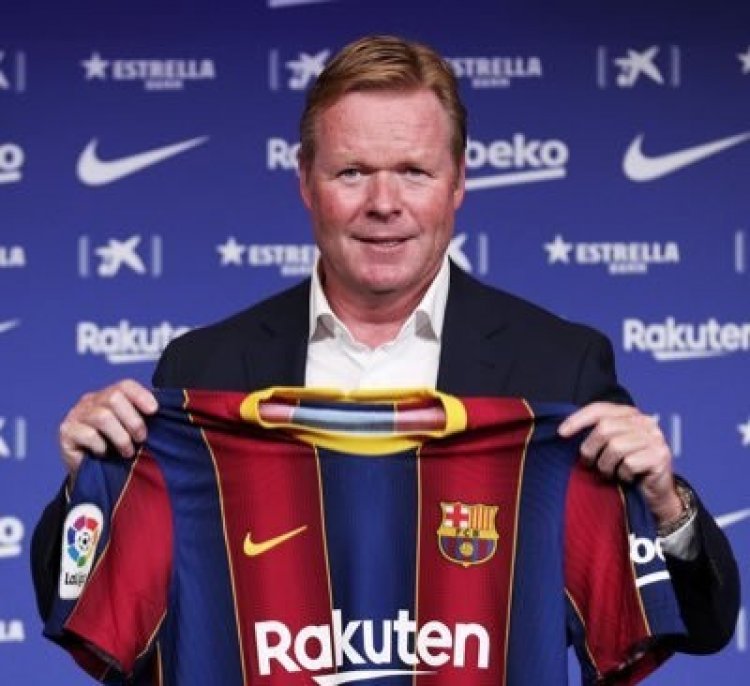 Umutoza wa Fc Barcelona ari mu mazi abira