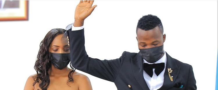 Byiringiro Lague yasezeranye  na Uwase Kelia