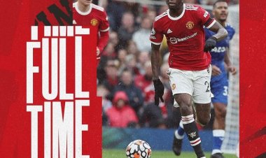 Manchester United yananiwe kwikura imbere ya Everton