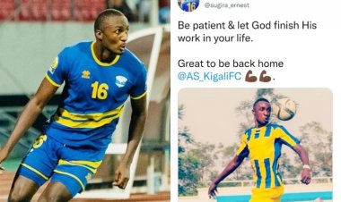 Rutahizamu Sugira Ernest yabonye ikipe ashima Imana