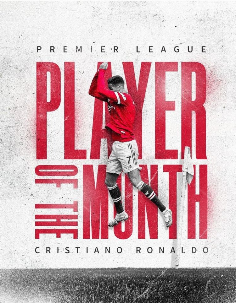 Cristiano Ronaldo yongeye gutwara igihembo muri Premier League