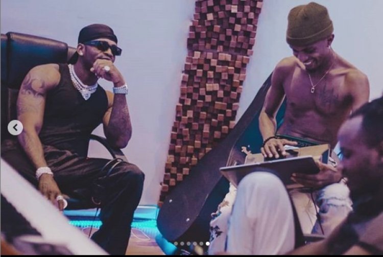 S2KIZZY uri gutunganya album ya Diamond Platnumz yishongoye kuri Lizer Classic "Ayo Lizer" wasigaye ku rugo