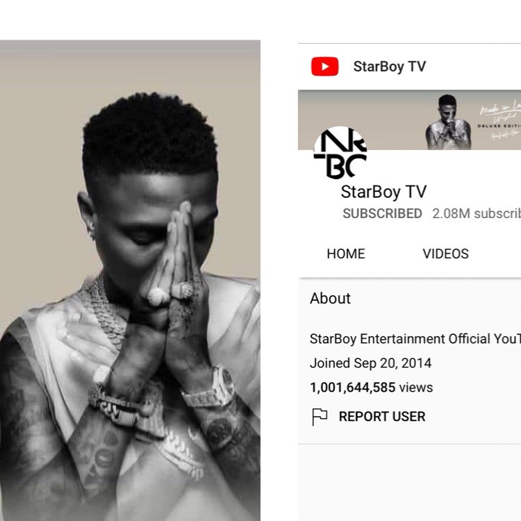 Wizkid yageze ku gahigo gafitwe na Diamond Platnumz na Burnaboy