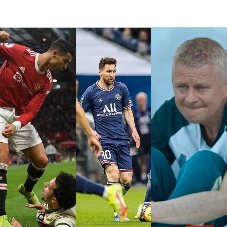 Ibyaranze icyumweru: Cristiano Ronaldo na Lionel Messi mu marira, Ole Gunner Solskjær mu nzira zimusohora I Manchester