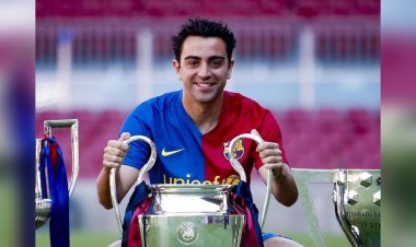 Xavi Hernández yakoze agashya bitungura abo muri Fc Barcelona