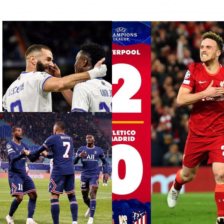 Uefa Champions League 2021: Liverpool yongeye gutanga gasopo naho Real Madrid ikomeza ishimangira