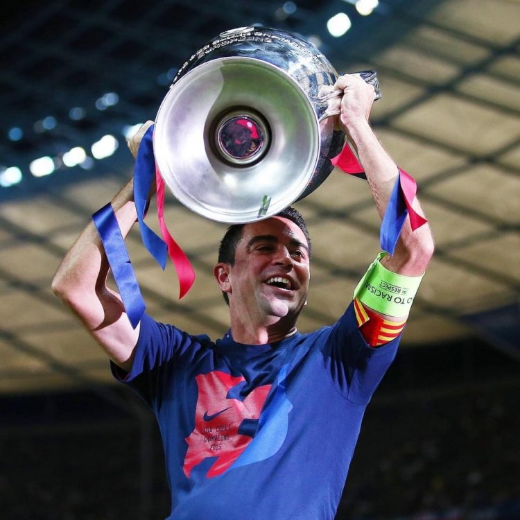 Xavi Hernández yabaye umutoza wa Fc Barcelona bidasubirwaho