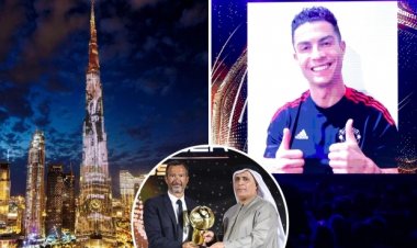 Cristiano Ronaldo yahawe ikindi gihembo gikomeye