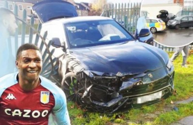 Imana yakinze ukuboko ubwo umukinnyi wa Aston Villa imodoka yamurenzaga umuhanda
