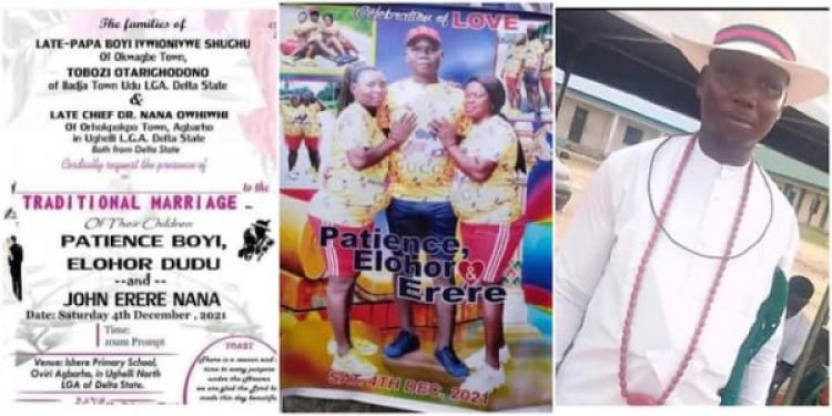 Aritegura gukora ubukwe n’abagore babiri bombi batwite inda nkuru