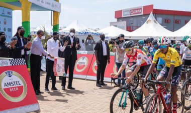 Tour du Rwanda: Mu gace katangijwe na Perezida wa Repubulika, Mugisha Moise ari kwitwara neza