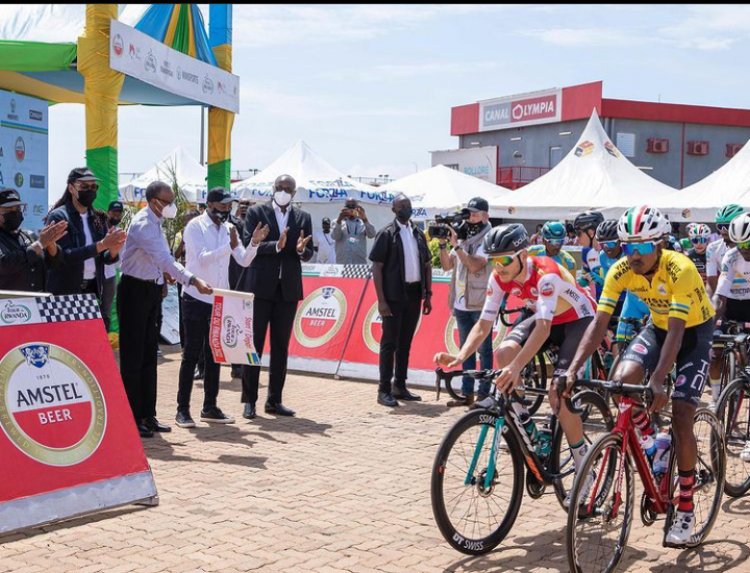 Tour du Rwanda: Mu gace katangijwe na Perezida wa Repubulika, Mugisha Moise ari kwitwara neza