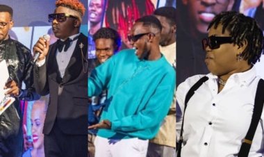 Junior Giti asekeje Bianca Baby yenda kwihirika  mbega amagambo Sky2 aje gufata igihembo cy’abandi