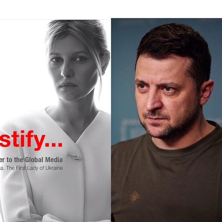 Umugore wa Perezida wa Ukraine,Olena Zelenska  yasabye Isi ikintu gikomeye