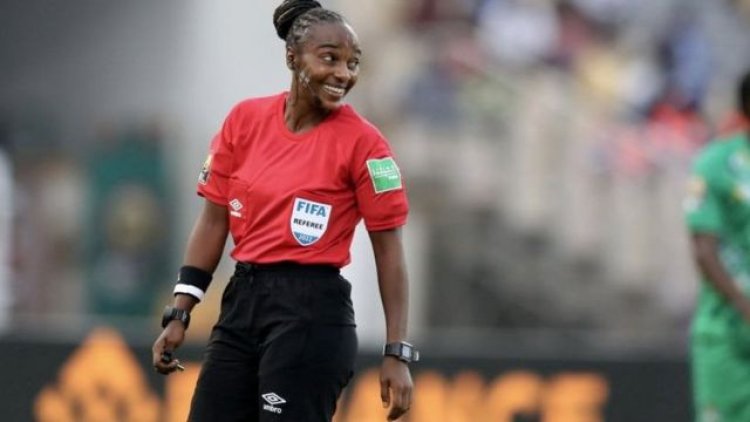 Salima Mukansanga agiye gukora andi mateka mu gikombe cy'isi cy'abagabo