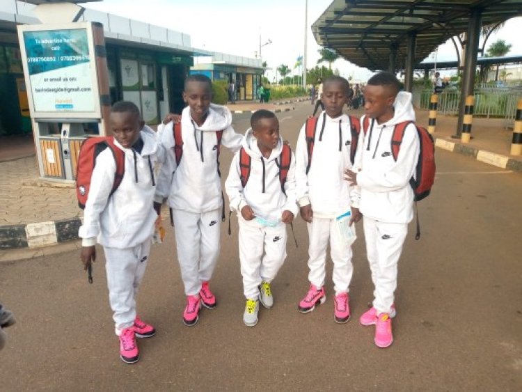 Abana b'irerero rya PSG bagiye mu gikombe cy'isi bahagurutse mu Rwanda