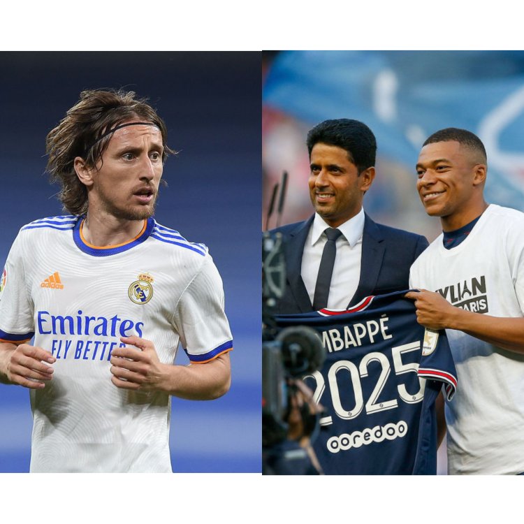 "Sinzakora nk'ibya Mbappe"- Luka Modric avuga ku by'amasezerano ye