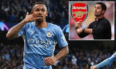 Arsenal yiyemeje gutanga byose kuri rutahizamu wa Manchester City