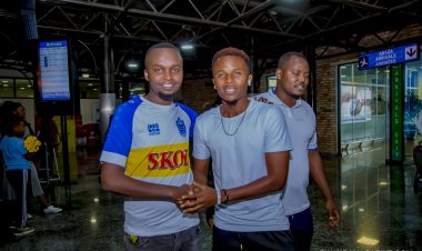 Mbirizi Eric wa Rayon Sports yageze mu Rwanda