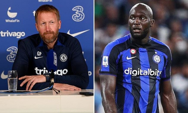 Graham Potter yiteguye kugarura Lukaku muri Chelsea