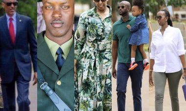 Umuryango wa Kagame wageze i Gako aho abarimo Ian bagiye kwambikirwa amapeti