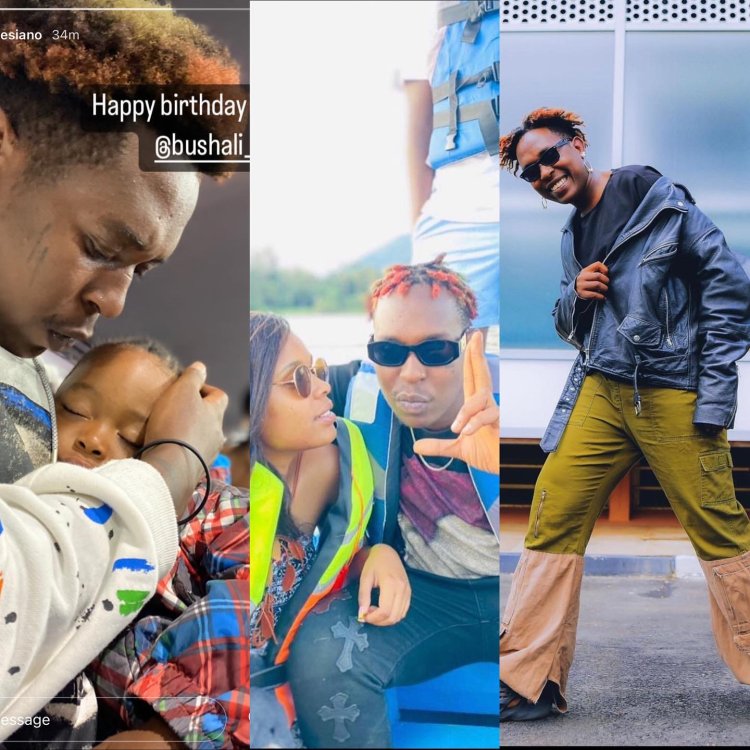 Usobanuye Isi kuri njye! Umukunzi wa Bushali yamutomoye ku Isabukuru y’amavuko