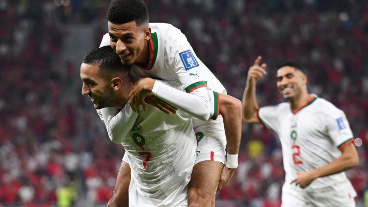 World Cup 2022:Maroc yatunguranye iyobora itsinda, Ababirigi basezererwa batarenze umutaru