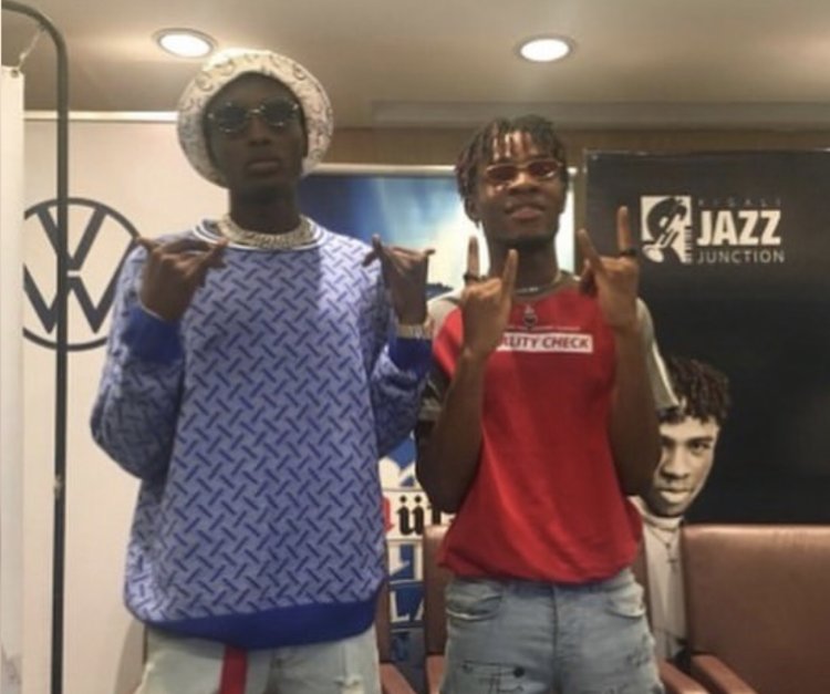 Joe Boy yihakanye Davis D uvuga ko bafitanye indirimbo