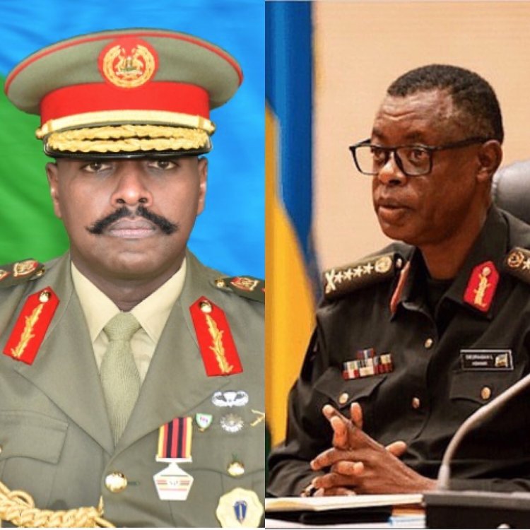 Gen Muhoozi Kainerugaba yarase amashimwe  Gen Kabarebe