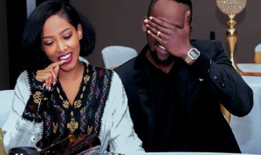 Meddy yasabye umugore we kuvugisha ukuri ku nkoni bivugwa ko amaze iminsi amukubita