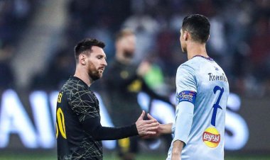 Team Messi yatsinze Team Ronaldo mu mukino w'urufito