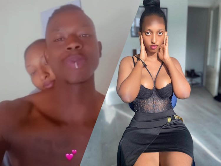 Amafoto ya Lilly n'umukinnyi wa Police FC yaciye ibintu ku mbuga nkoranyambaga