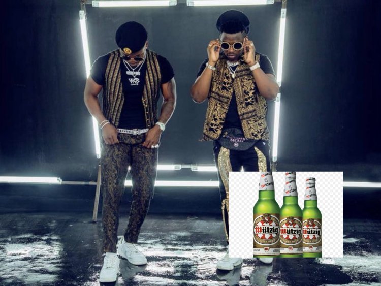 Ubwo nari muri studio wacuruzaga Caguwa! Rayvanny yibasiye Harmonize