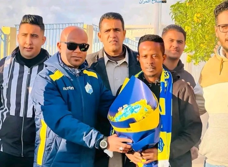 Haruna Niyonzima yakiriwe mu ikipe ye nshya muri Libya-AMAFOTO