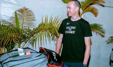 Tour du Rwanda 2023 yahumuye! Christopher Froome watwaye Tour de France yageze i Kigali