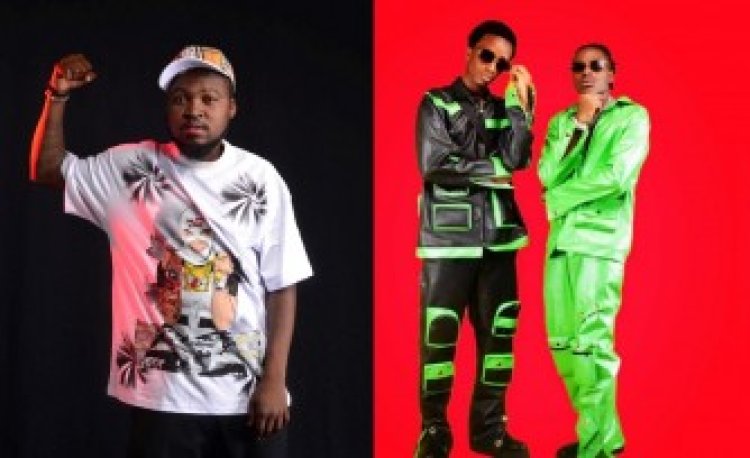 Amag The Black yasinyishije abahanzi babiri