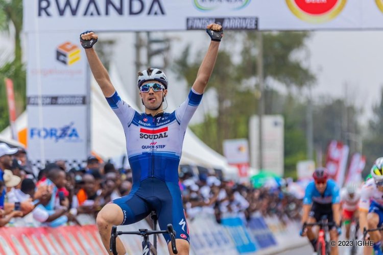 TdRwanda23:Ethan Vernon yegukanye agace ka mbere, Nsengimana jean Bosco yitwara neza