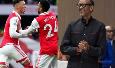Perezida wa Repubulika Paul Kagame yagaragaje ibyishimo yatewe na Arsenal
