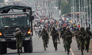 Kenya: Imyigaragambyo yatumye Polisi ifumyamo