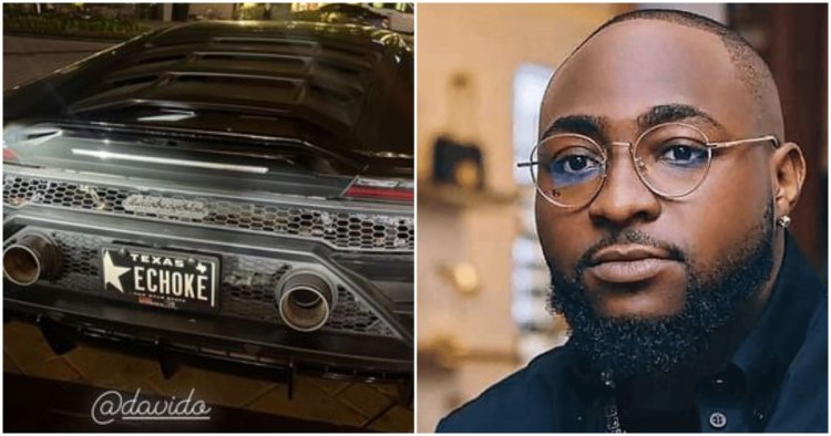 Davido yibitseho igitonore cy'imodoka