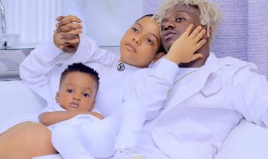 Nyuma y'amagambo mabi, Rayvanny yasubiranye n'umugore we