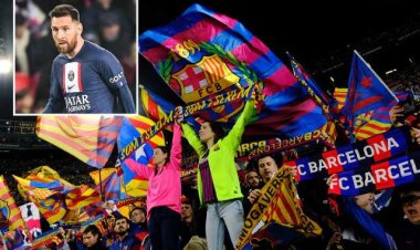 Messi yongeye kugaragarizwa urukundo i Camp Nou