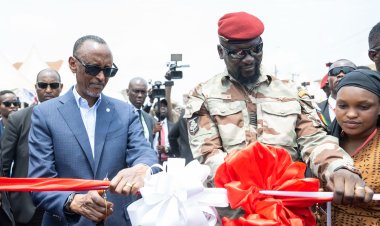 Perezida Kagame yafunguye umuhanda wamwitiriwe i Conakry