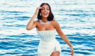 Umugore wa Cristiano Ronaldo yongeye gushyira abantu mu cyeragati