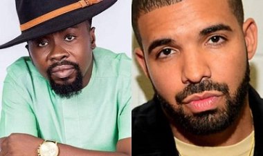 Umuraperi Drake ari mu mazi abira